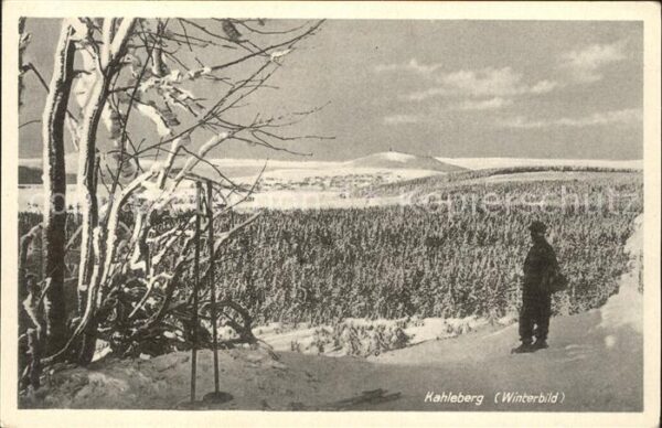 Erzgebirge Region Kahleberg