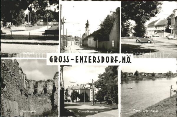 Gross-Enzersdorf Donau-Oder-Kanal Stadtmauer