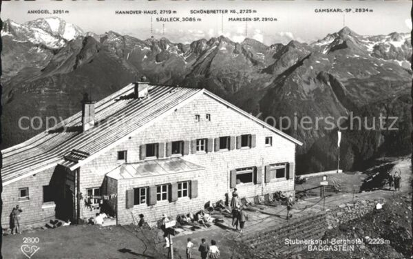 Bad Gastein Stubnerkogel Berghotel