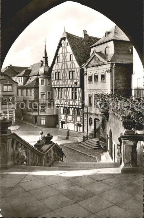 Aschaffenburg Main Stiftsplatz