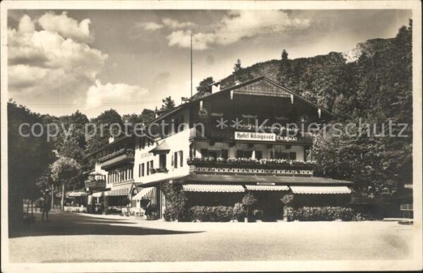 Koenigsee Berchtesgaden Hotel Königsee Jos. Größwang