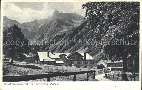 Spielmannsau mit Trettachspitze