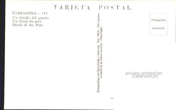 Tarragona Hafen – Bild 2