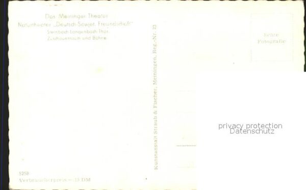Langenbach Thueringen Meininger Theater – Bild 2