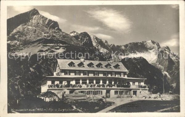 Zugspitze Kreuzeckhaus Alp
