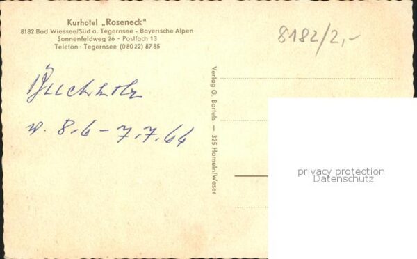 Bad Wiessee Kurhotel Roseneck – Bild 2