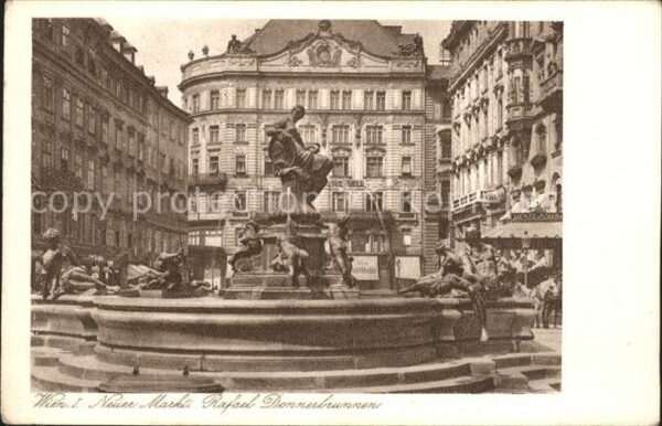 Wien Neuer Markt Rafael Donnerbrunnen