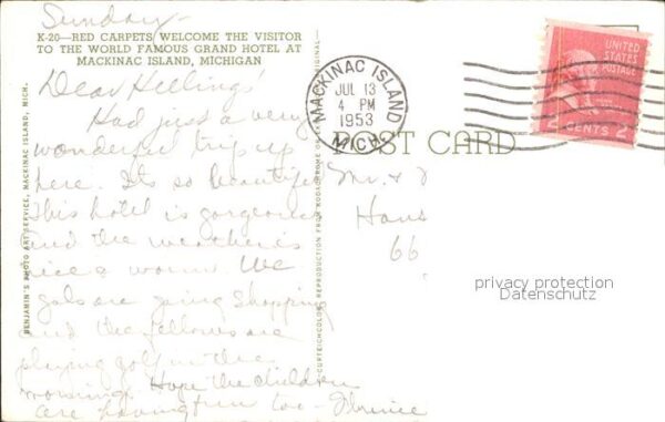 Mackinac Island Grandhotel – Bild 2