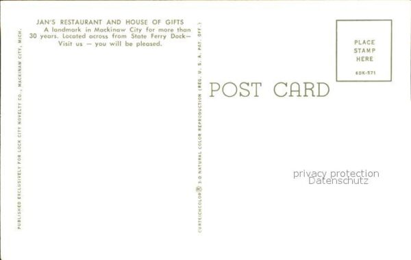 Mackinaw City Jans Restaurant and Gift Shop – Bild 2
