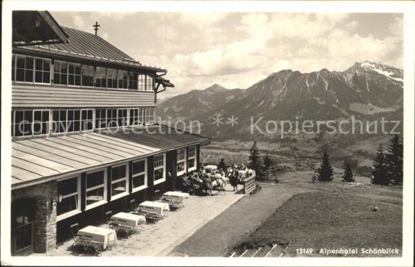 Oberstdorf Alpenhotel Schönblick Nebelhorn