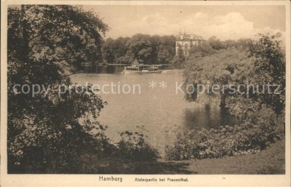 Hamburg Altsterpartie bei Frauenthal
