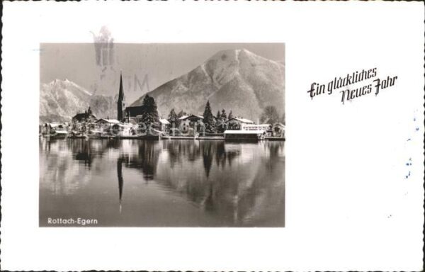 Rottach-Egern Neujahrskarte