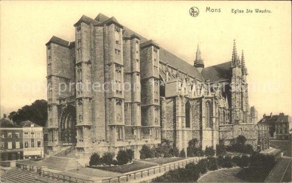 Mons Hainaut Eglise Ste Waudru