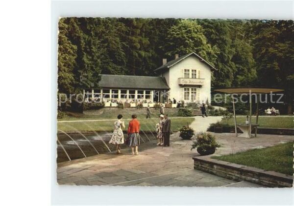 Bad Wildungen Helenenquelle mit Cafe