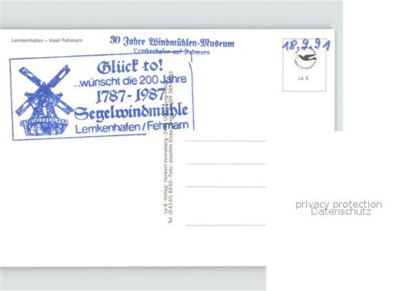 Fehmarn Fliegeraufnahme Lemkenfafen – Bild 2