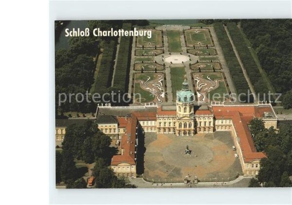 Berlin Schloss Charlottenburg Fliegeraufnahme