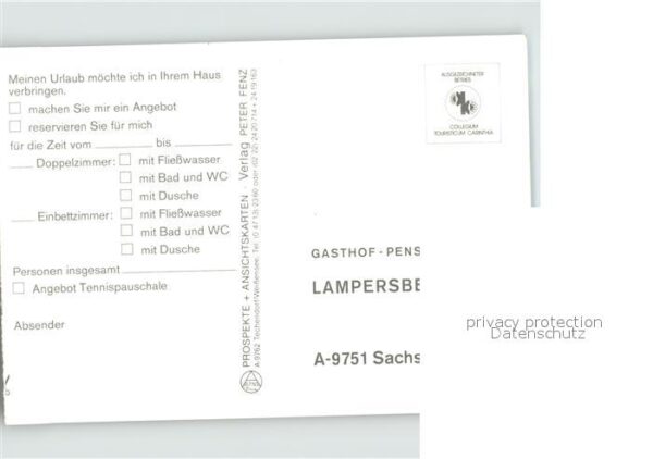 Sachsenburg Kaernten Gasthaus Pension Lampersberger – Bild 2