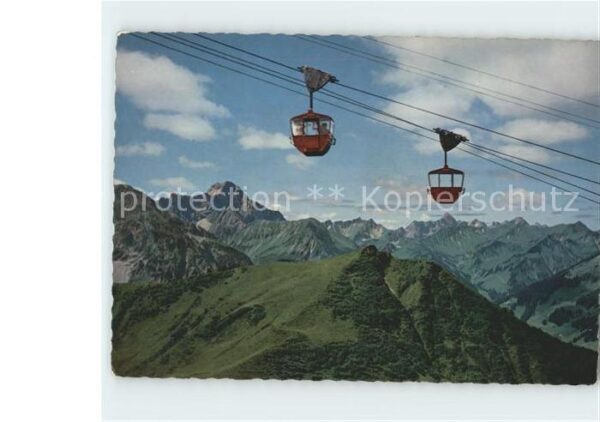 Kleinwalsertal Riezlern Kanzelwandseilbahn