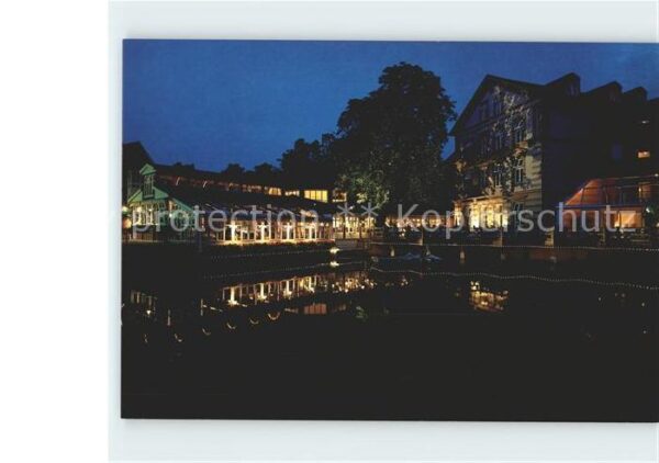 Lueneburg Lüner Mühle Bergström bei Nacht