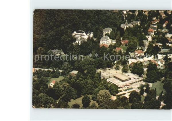 Bad Harzburg Fliegeraufnahme Kurpark Kurhaus