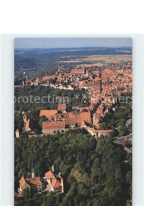 Rothenburg Tauber Fliegeraufnahme