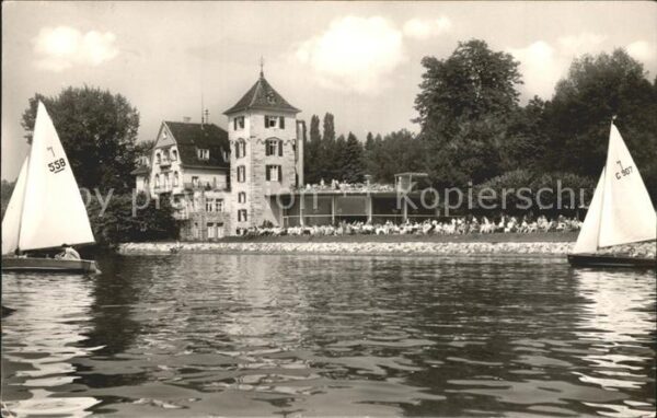 Ueberlingen Bodensee Kurhalle Kurgarten Erholungsheim Kneipp