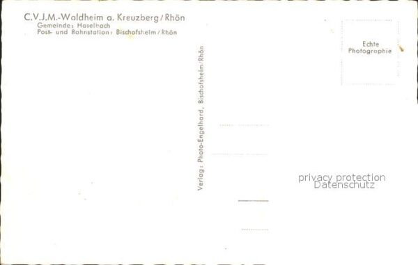 Haselbach Rhoen CVJM-Waldheim am Kreuzberg – Bild 2