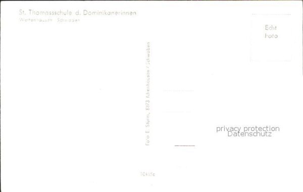 Wettenhausen St. Thomasschule der Dominikanerinnen F – Bild 2