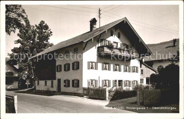 Oberammergau Haus Niggl