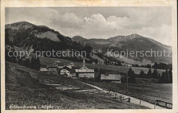 Balderschwang Panorama Sommerfrische