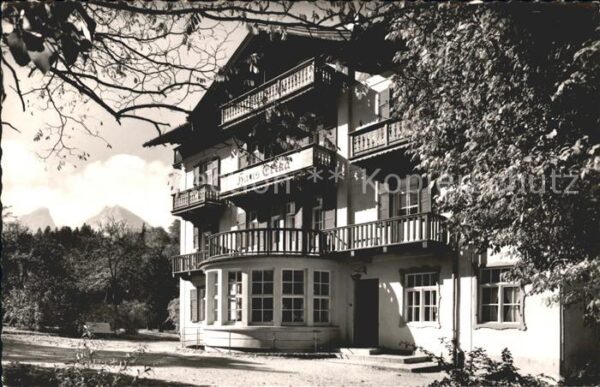 Berchtesgaden Eisenbahner Erholungsheim Haus Erika