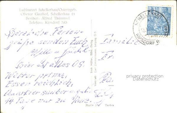 Schellerhau Oberer Gasthof Luftkurort – Bild 2