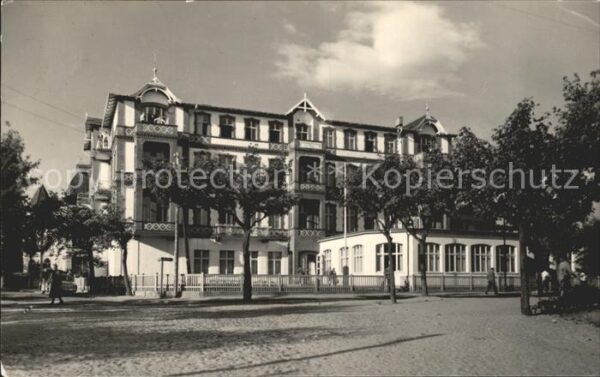 Ahlbeck Ostseebad FDGB Erholungsheim Kurt Bürger
