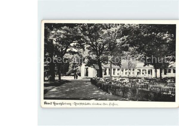 Bad Harzburg Gaststätte Unter den Linden Gartenresta