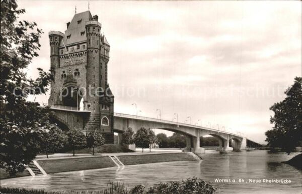 Worms Rhein Neue Rheinbrücke