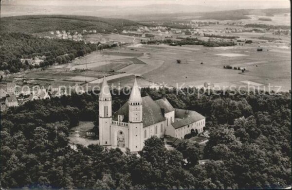 Schwandorf Wallfahrtskirche Kreuzberg Fliegeraufna