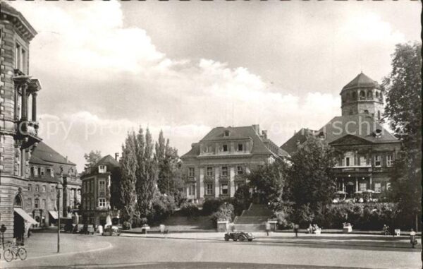 Bayreuth Blick vom Luitpoldplatz zur Opernstrass
