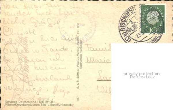 Bischofsheim Rhoen Kloster Kreuzberg Sender Serie Schönes – Bild 2