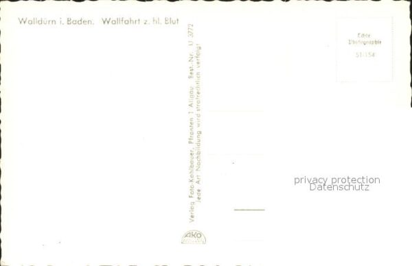 Wallduern Wallfahrt zum hl. Blut Kirche Sommerfri – Bild 2