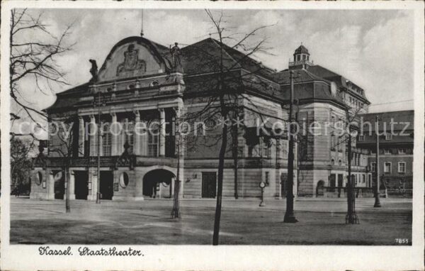 Kassel Staatstheater Bromsilber Imitation