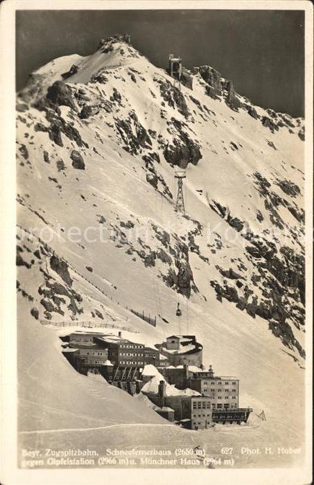 Garmisch-Partenkirchen Zugspitzbahn Schneefernerhaus Gipfelsta