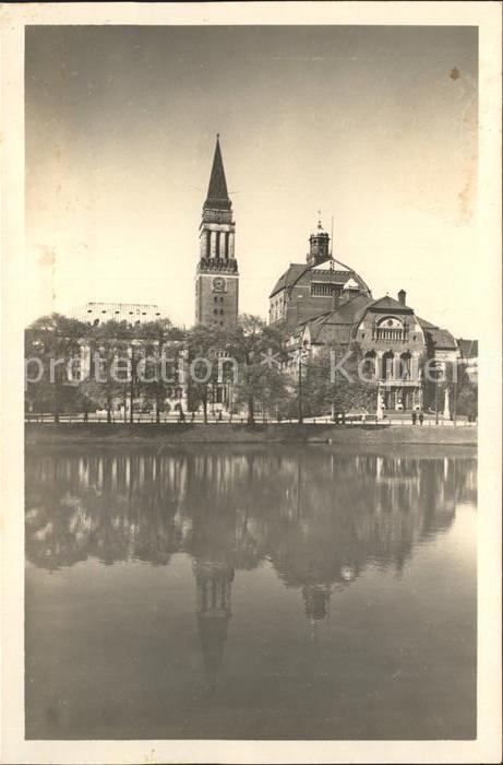 Kiel Rathaus und Stadttheater