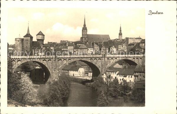 Bautzen Kronprinzenbrücke Alte Wasserkunst Mich