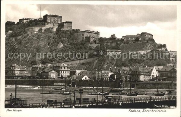 Koblenz Rhein Festung Ehrenbreitstein
