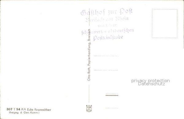 Breisach Rhein Panorama mit Münster Geschichte Bromsil – Bild 2