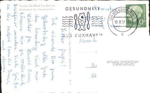 Cuxhaven Nordseebad Kurkonzert Grimmershörn – Bild 2