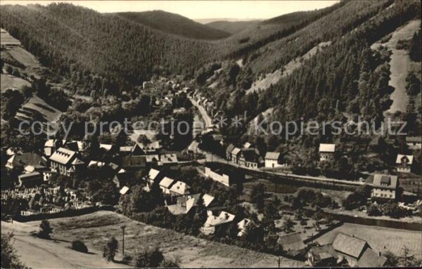 Mellenbach-Glasbach Panorama Sommerfrische Thüringer Wald