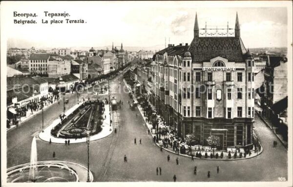 Belgrade Srbija (Serbia) Place Terazia
