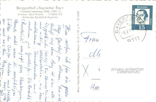 Hohenpeissenberg Berggasthof Bayrischer Rigi Fliegeraufn – Bild 2