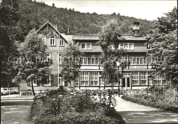 Treseburg Harz FDGB Erholungsheim Wildstein Luftkurort